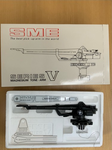 Sme tonearm silver - v, wired